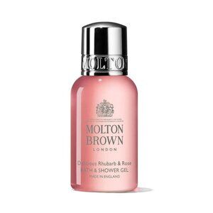 Molton Brown Delicious Rhubarb & Rose Bath & Shower Gel 30ml
